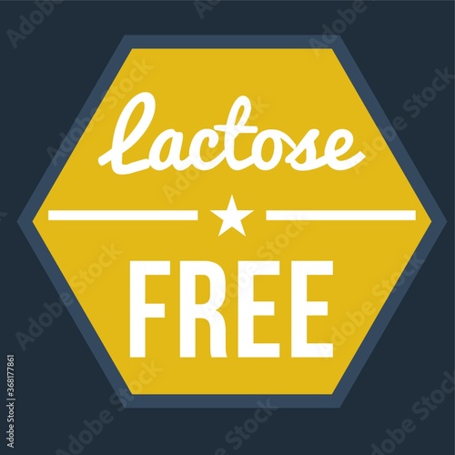 lactose free sticker