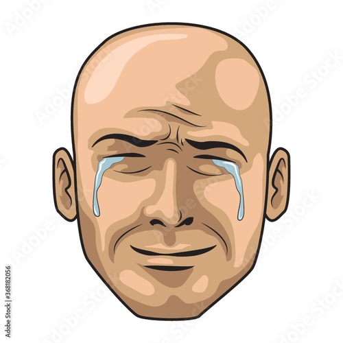crying man