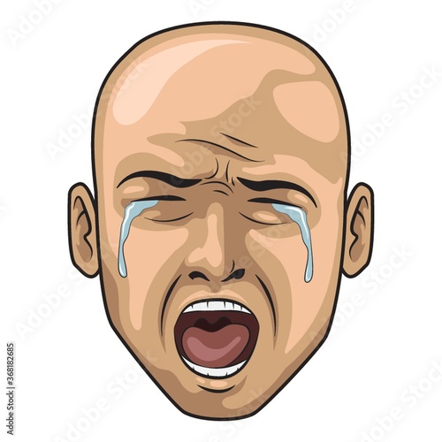 crying man