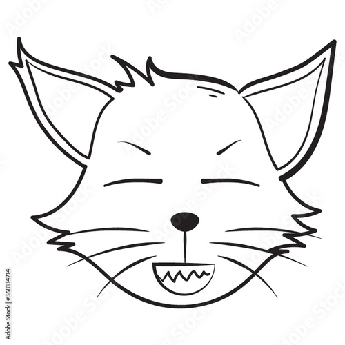 grinning cat