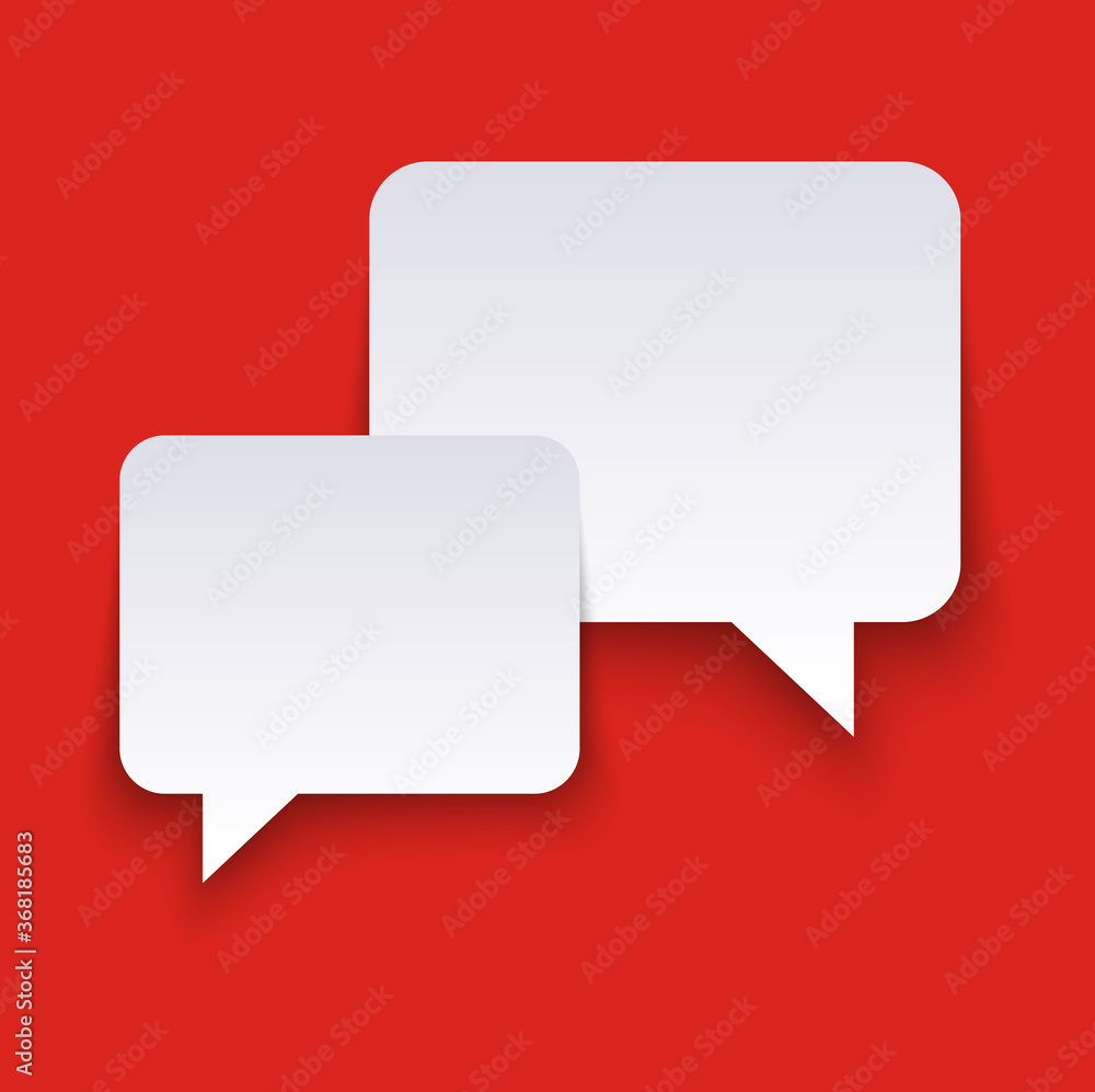speech bubbles row with free space speech bubbles row with free space