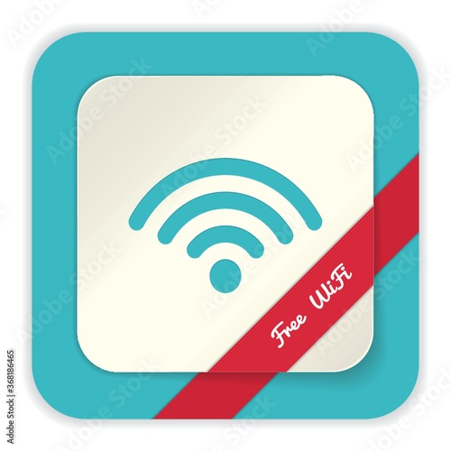 free wifi label