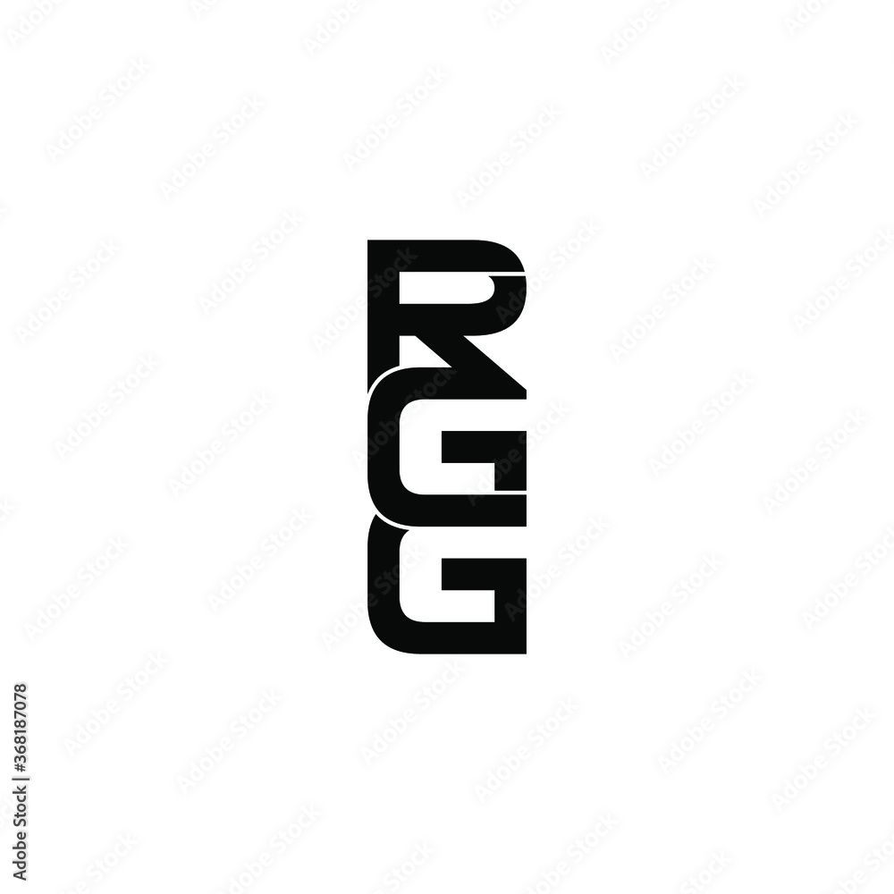 rgg letter original monogram logo design rgg letter original monogram logo design