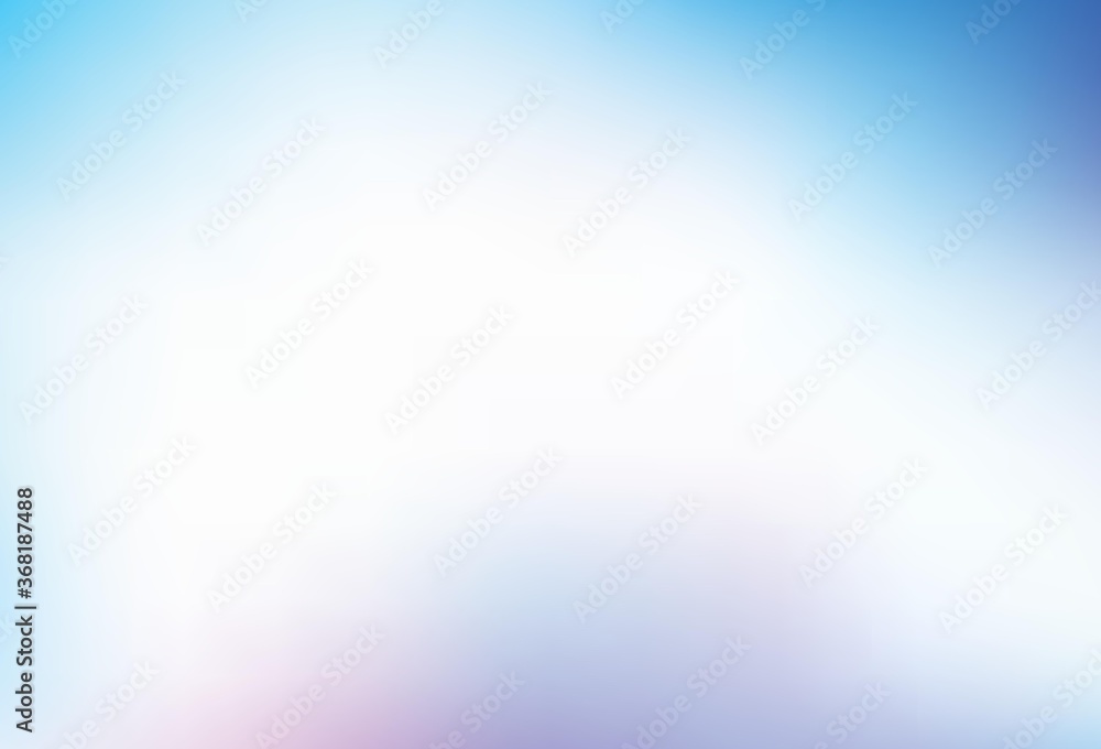 Light Pink, Blue vector abstract blurred layout.