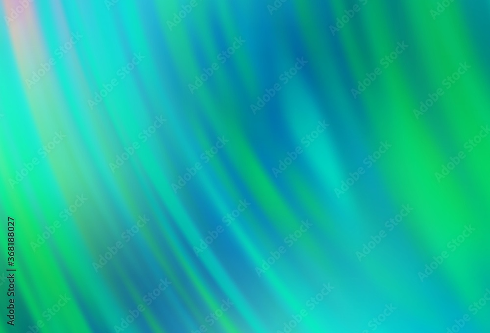 Light Green vector blurred bright pattern. Light Green vector blurred bright pattern.