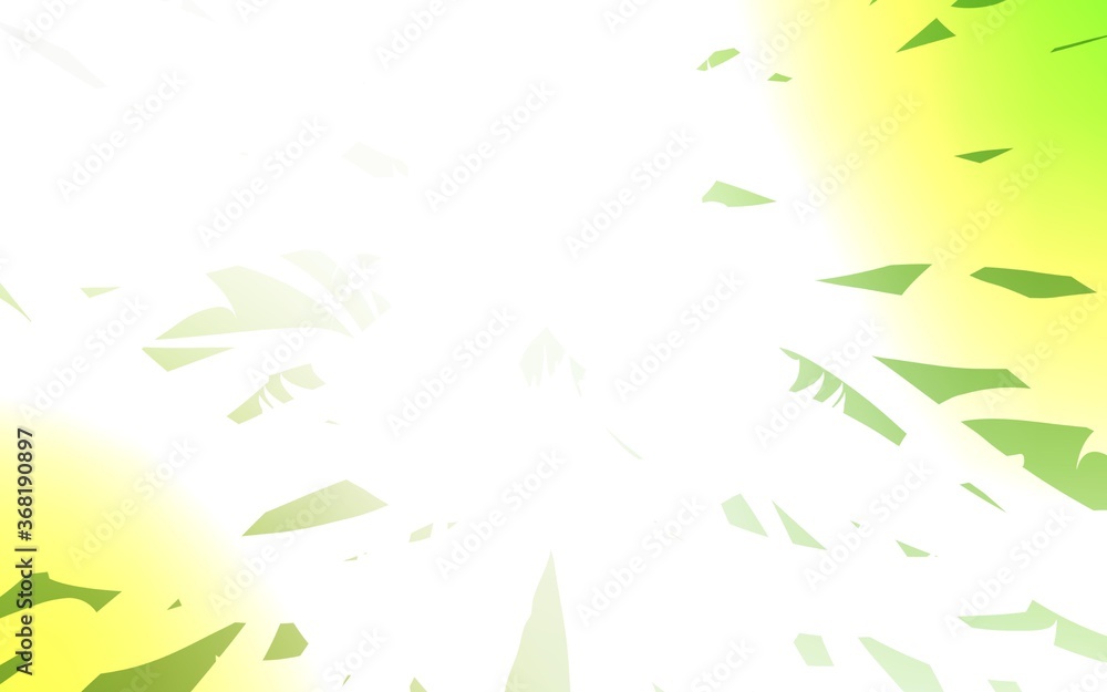 Obraz premium Light Green, Yellow vector background with straight lines. Shining colored illustration with sharp stripes. Smart design for your business advert.