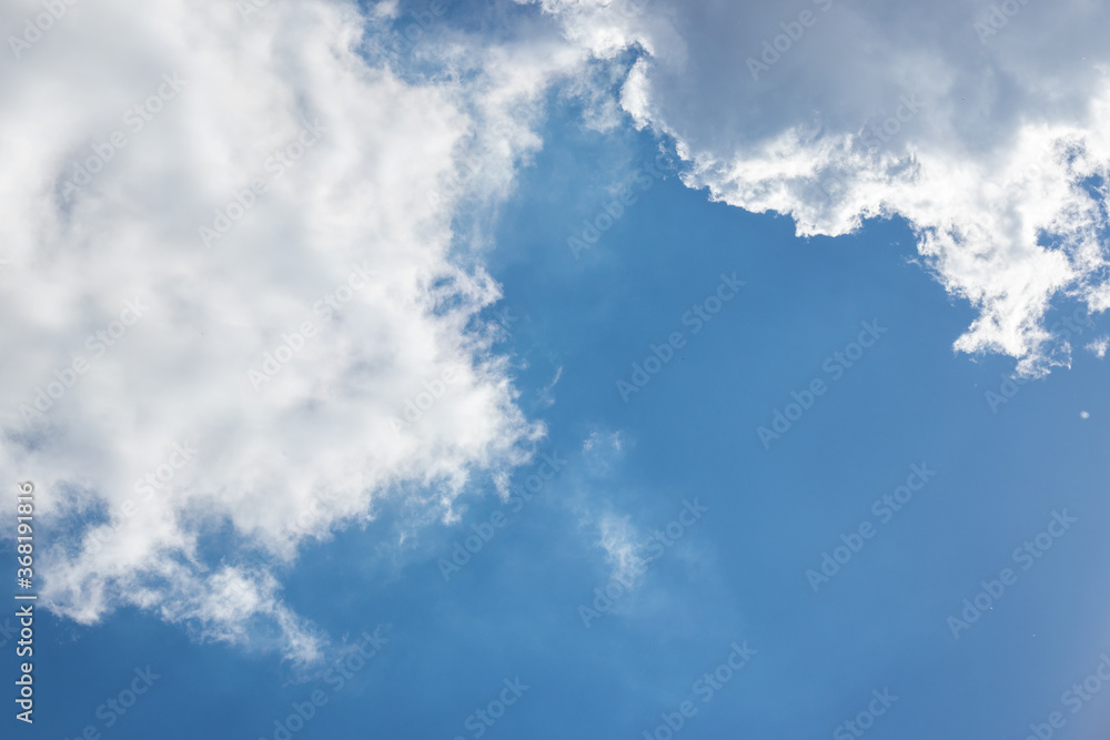 blue sky background with tiny clouds blue sky background with tiny clouds