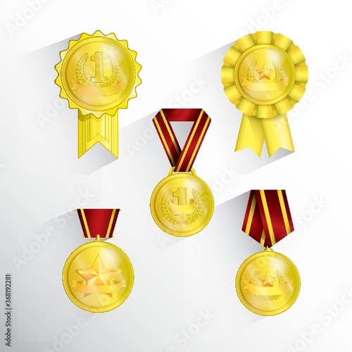 set of medals