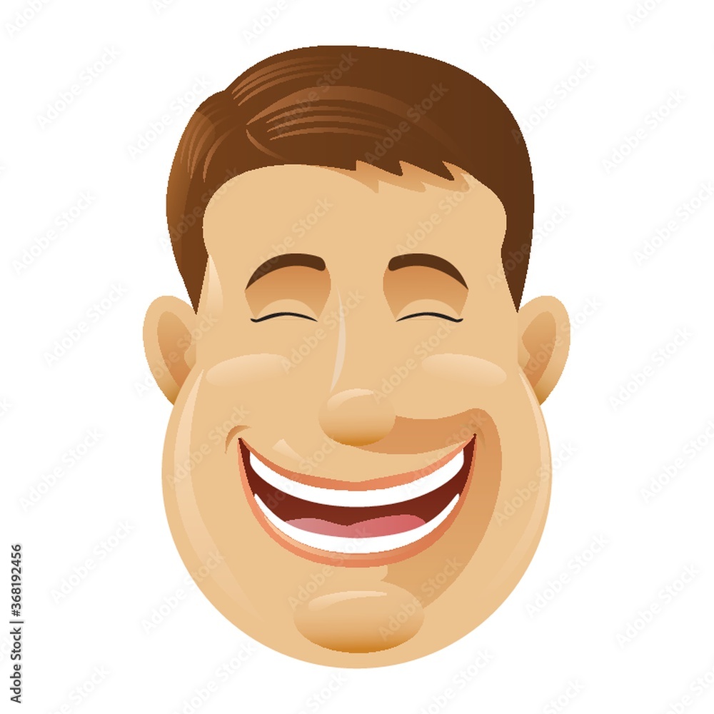man laughing man laughing