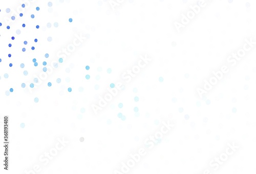 Light Pink, Blue vector template with circles. © smaria2015