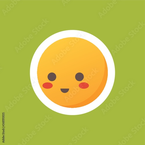 blushing emoticon