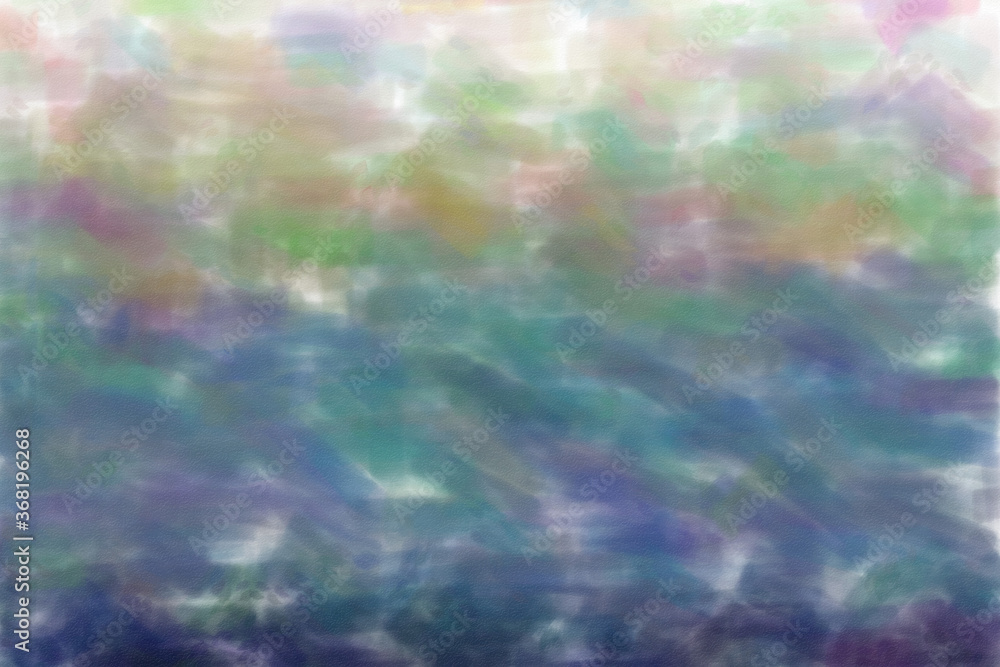 Blue and light green waves Watercolor abstract paint background. Blue and light green waves Watercolor abstract paint background.
