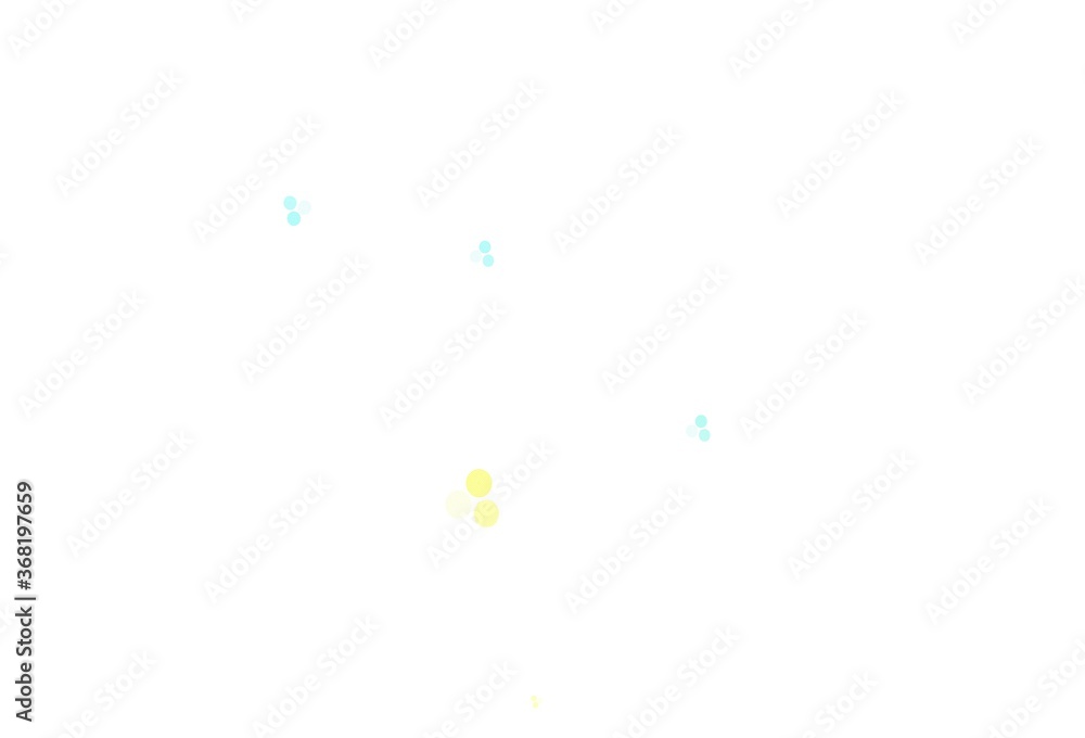 Light Blue, Yellow vector template with circles. Light Blue, Yellow vector template with circles.