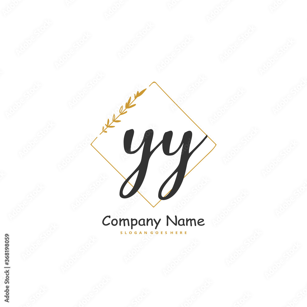 Y YY Initial handwriting and signature logo design with circle. Beautiful design handwritten logo for fashion, team, wedding, luxury logo. Y YY Initial handwriting and signature logo design with circle. Beautiful design handwritten logo for fashion, team, wedding, luxury logo.