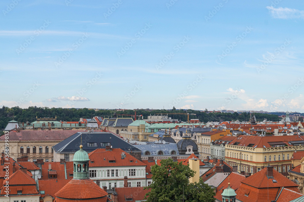 prague from above