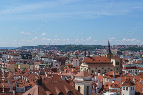 prague from above