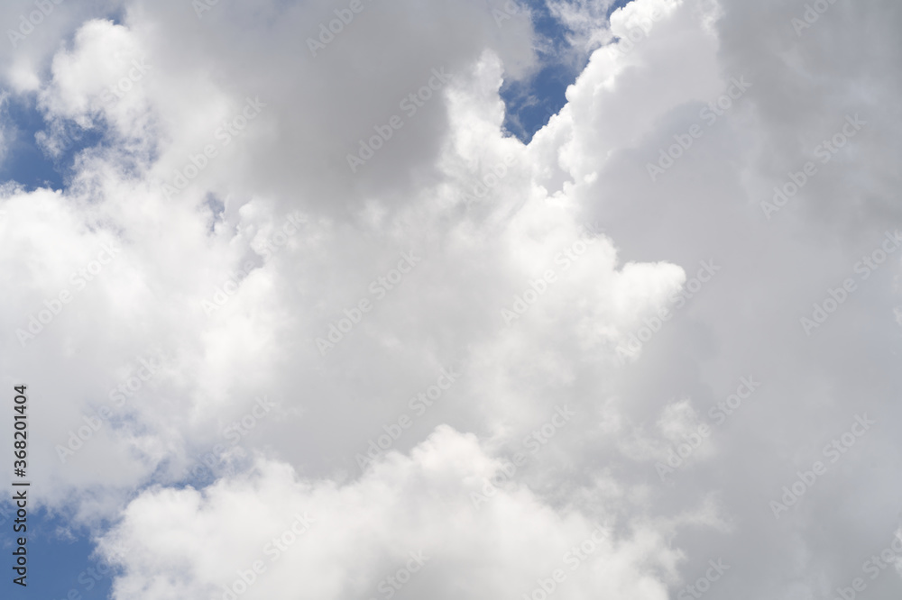 Obraz premium Cloudy sky background Intensively Selective focus.