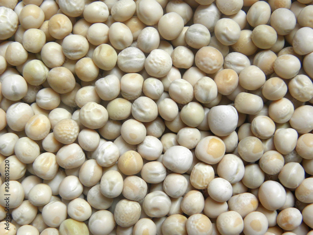 Beige and white color raw whole dried peas Beige and white color raw whole dried peas