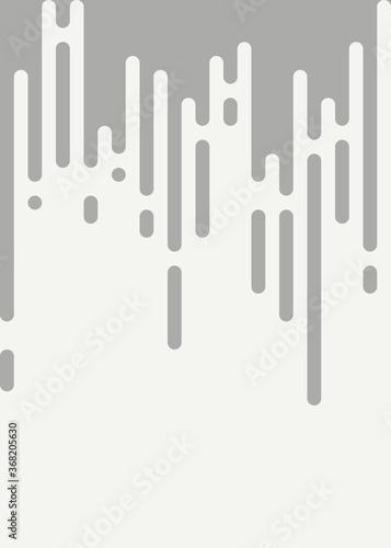 Bright White color Abstract Rounded Color Lines halftone transition background illustration