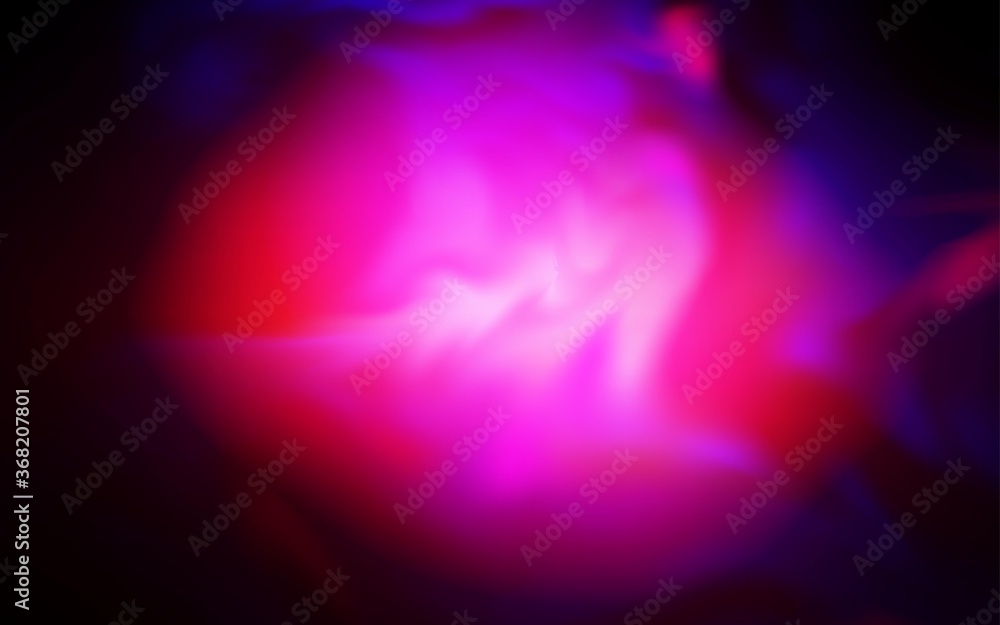 Dark Pink vector blurred shine abstract template. New colored illustration in blur style with gradient. Background for designs.
