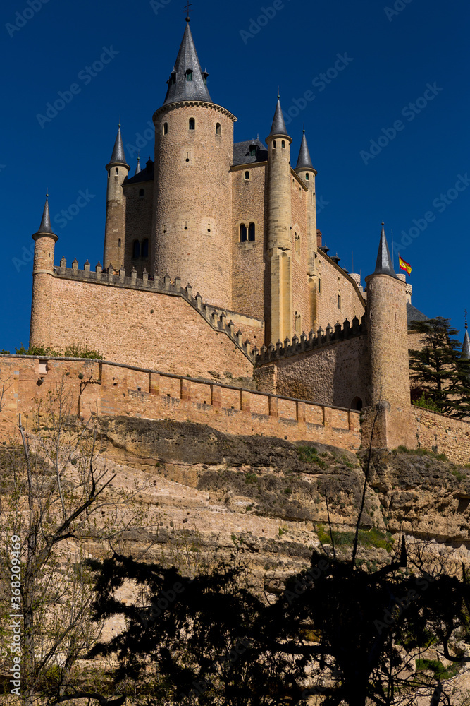 Alcazar castle of Segovia