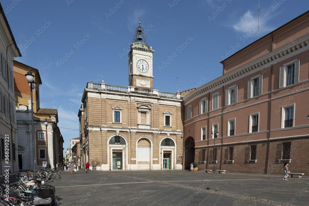 piazza del popolo in Ravenna