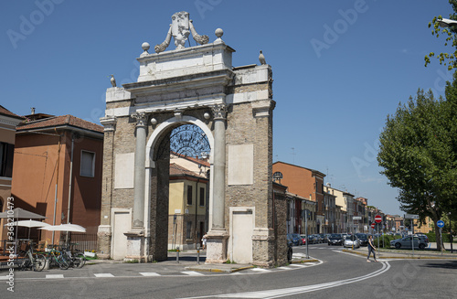 Porta Nuova arch in Ravenna.