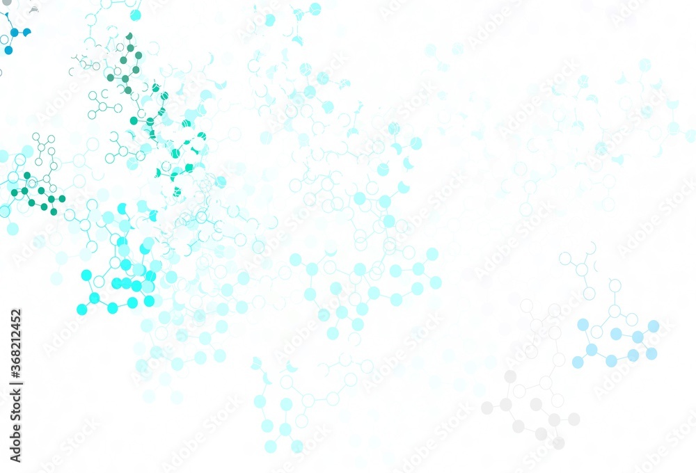 Light Green vector pattern with artificial intelligence network. Light Green vector pattern with artificial intelligence network.