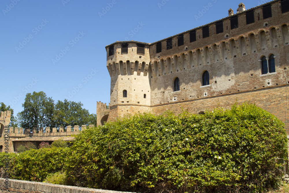 historic village on the mountain Gradara Pesaro Urbino historic village on the mountain Gradara Pesaro Urbino