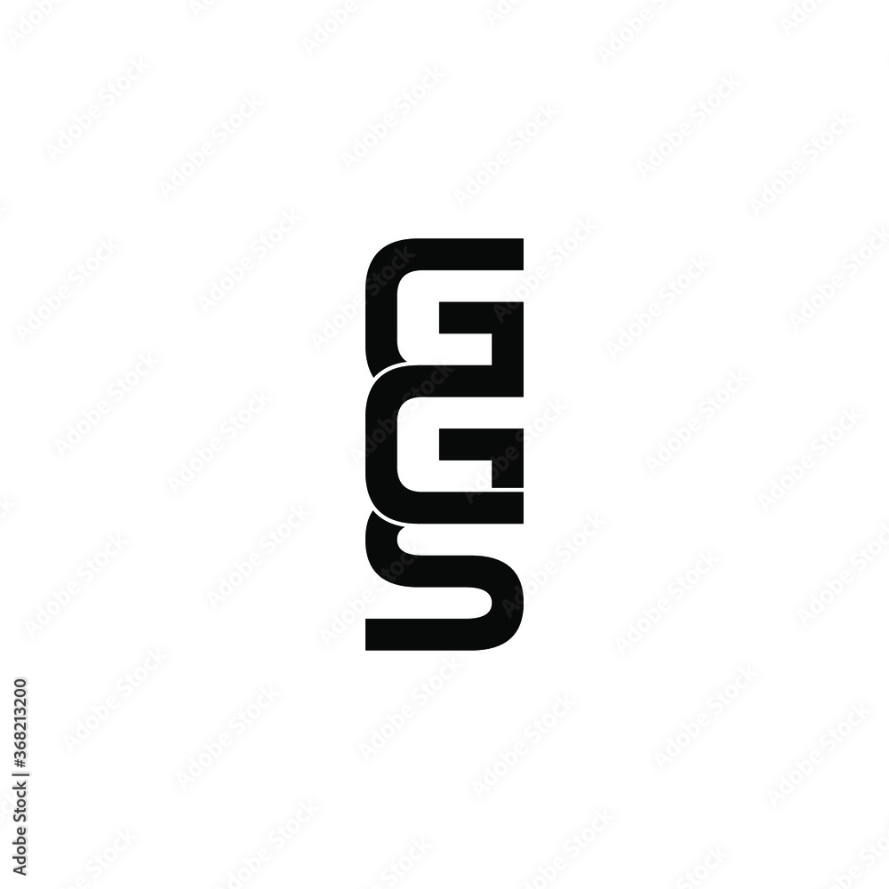 ggs letter original monogram logo design ggs letter original monogram logo design