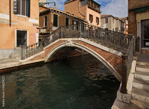 Old architecture in Venice, Veneto region, Italy, Europe 