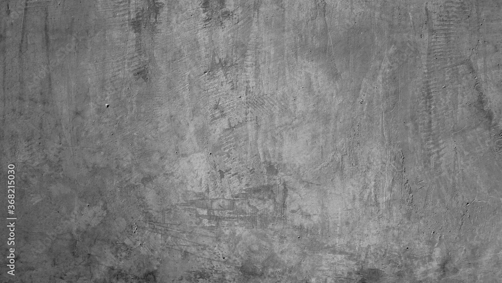 Fototapeta premium Tekstura starego grungy szarej betonowej ściany z pęknięciami jako tło lub tapeta