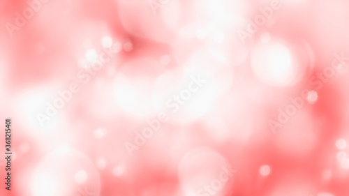 Festive pink background with bokeh