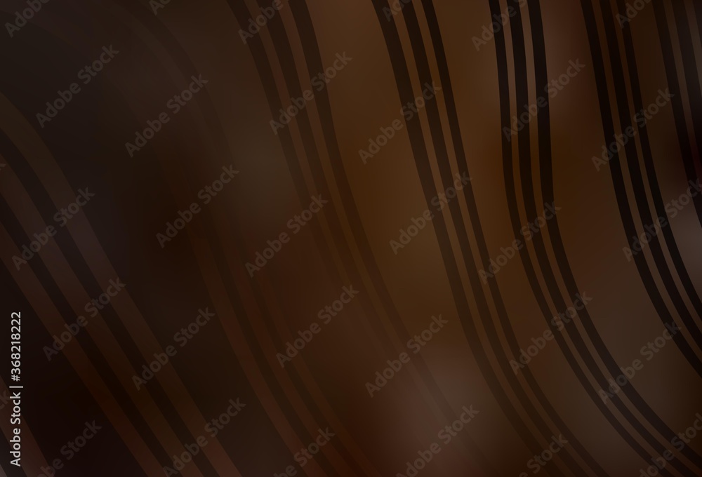Dark Brown vector backdrop with wry lines. Dark Brown vector backdrop with wry lines.