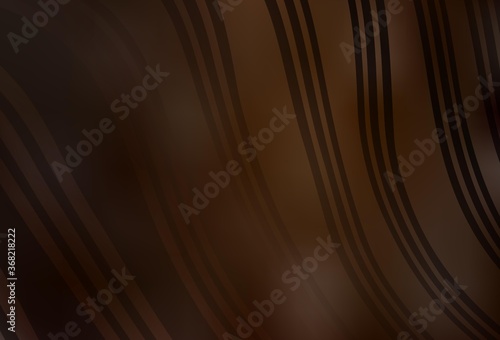 Wallpaper Mural Dark Brown vector backdrop with wry lines. Torontodigital.ca