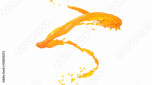splash of orange juice
