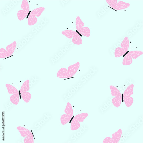 Butterfly pattern vector. butterfly icon