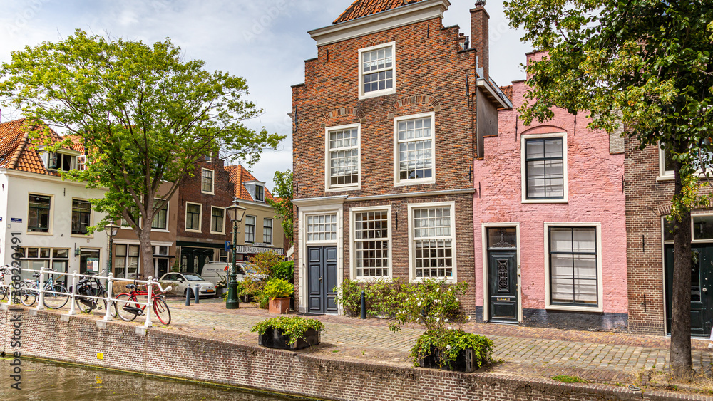 Cityscape Leiden Netherlands