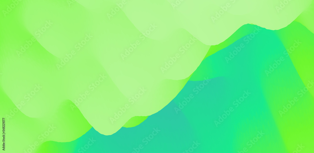 Fototapeta premium Abstract background with dynamic effect. Creative design with vibrant gradients. 3D vector Illustration.