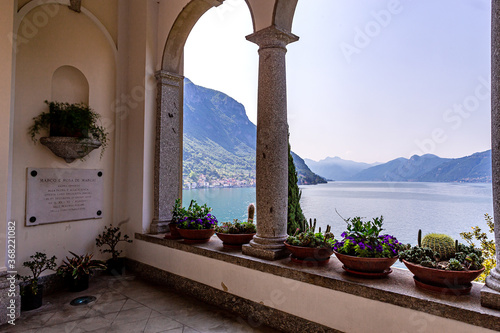 Villa Monastero, lake Como, Varenna, italy