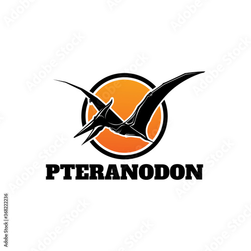 Pterodactyl Logo Template Design Vector
