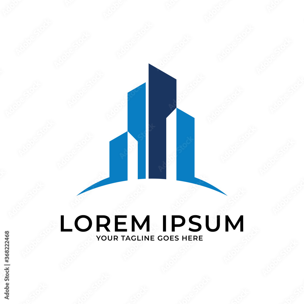 Building construction Logo Design Template. Architecture logo vector illustration concept Building construction Logo Design Template. Architecture logo vector illustration concept
