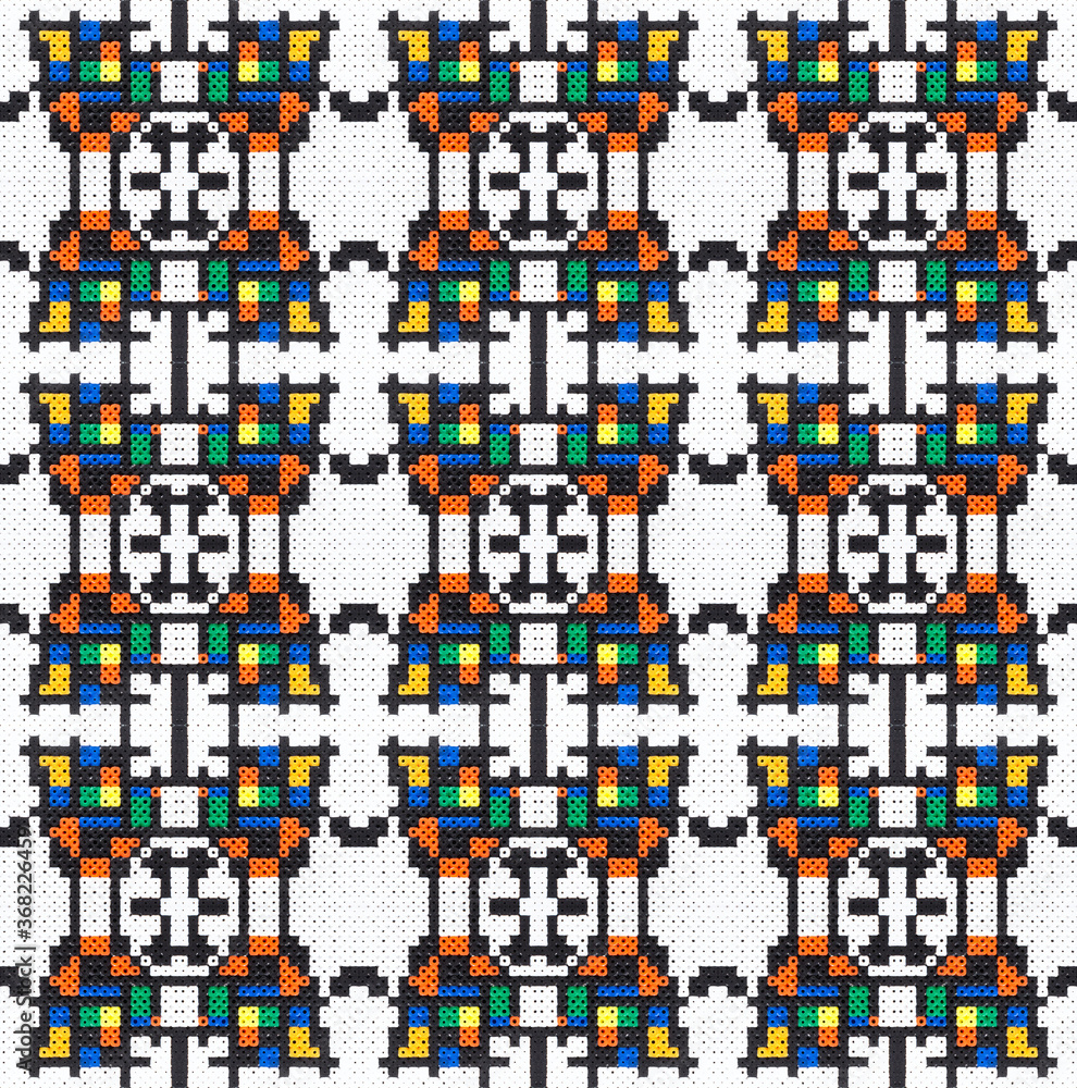 Fototapeta premium Colorful mosaic pattern background