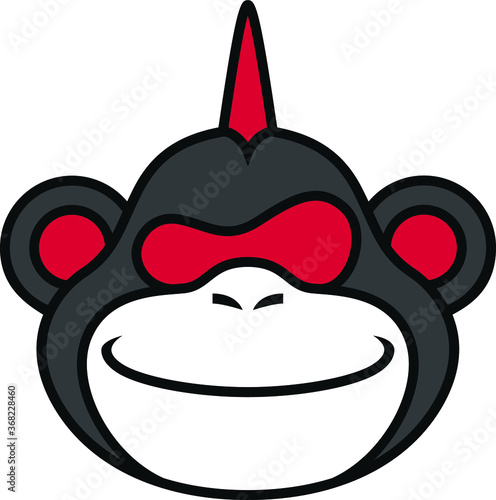 Funny funky monkey