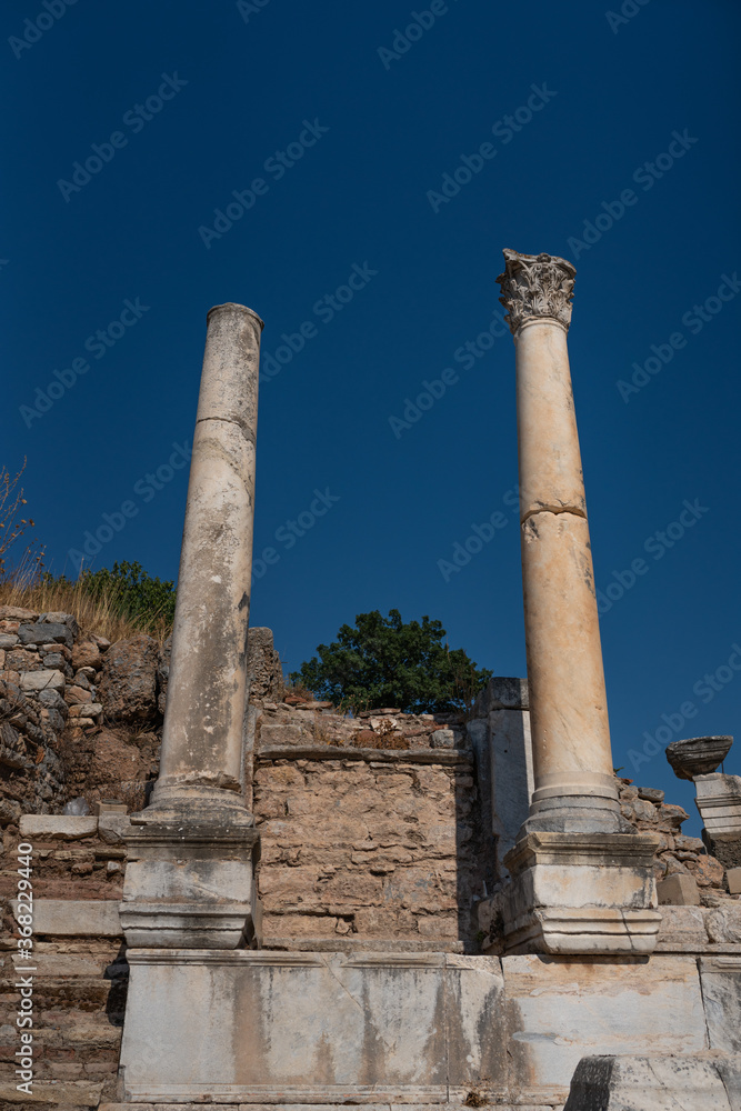 The ancient city of Ephesus Selcuk Izmir Turkey. The ancient city of Ephesus Selcuk Izmir Turkey.