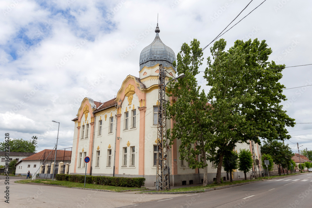 Elementary school in Jaszapati, Hungary