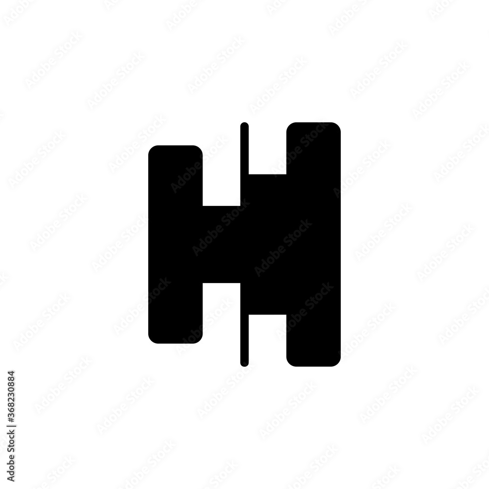 align center vertical icon. application icon. perfect for logo, website, application, presentation and more product. icon design solid style align center vertical icon. application icon. perfect for logo, website, application, presentation and more product. icon design solid style
