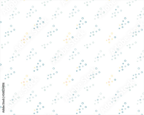 シンプルでおしゃれな手書きのパターン／北欧風／模様／フラット