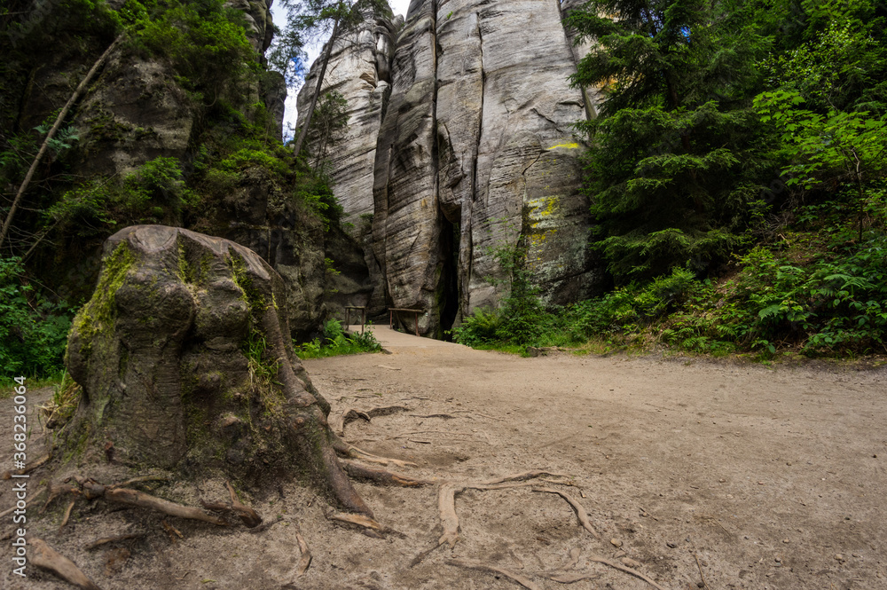 Adrspach-Teplice Rocks sandstone formations, Czech Republic Adrspach-Teplice Rocks sandstone formations, Czech Republic