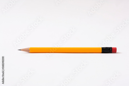 Pencil isolated on pure white background 